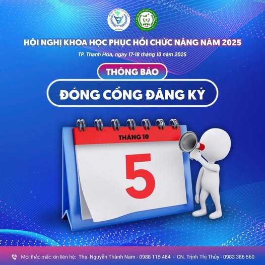 THÔNG BÁO: ĐÓNG CỔNG ĐĂNG KÝ HNKH PHCN 2025